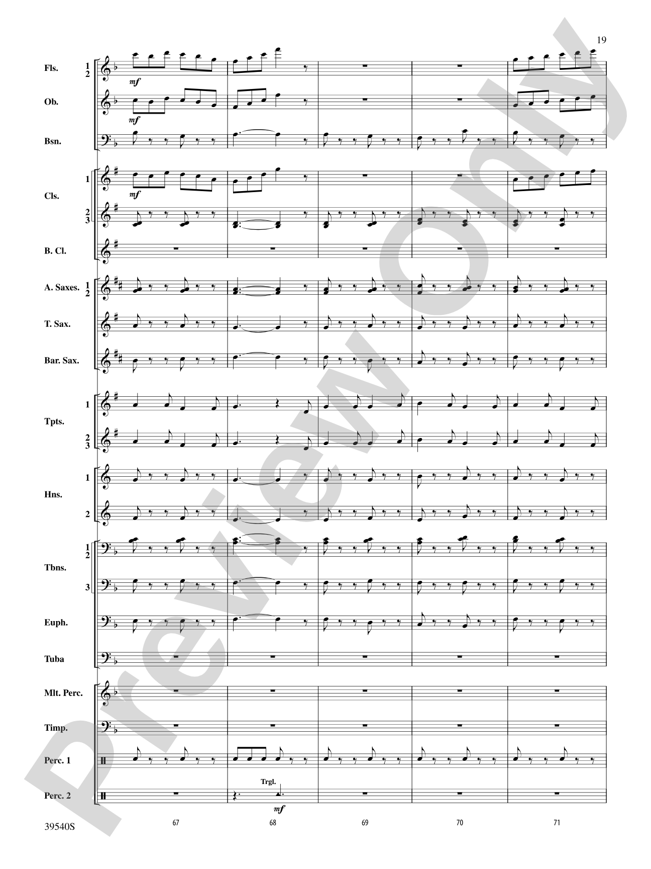 Carols from the British Isles: Concert Band Conductor Score & Parts