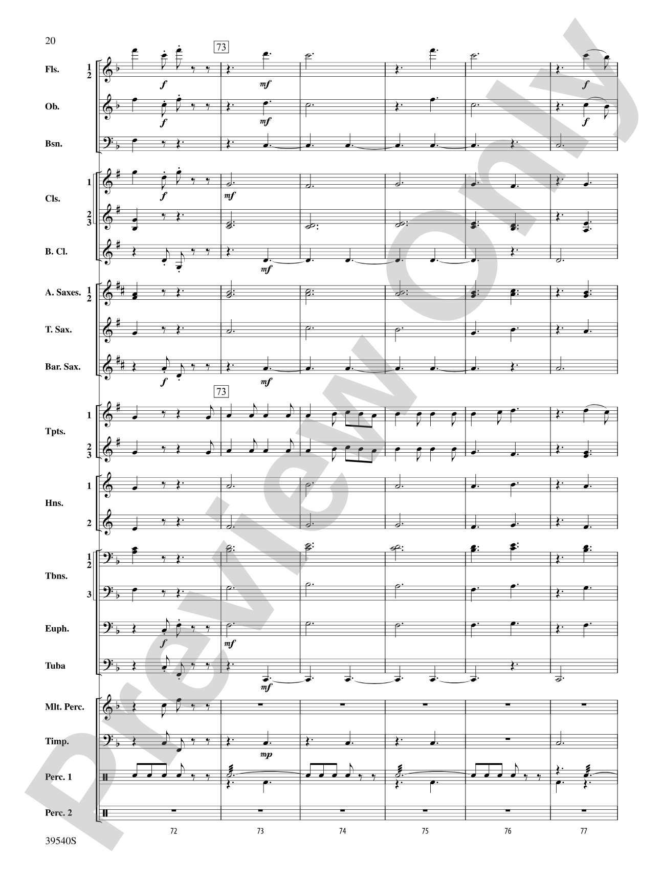 Carols from the British Isles: Concert Band Conductor Score & Parts