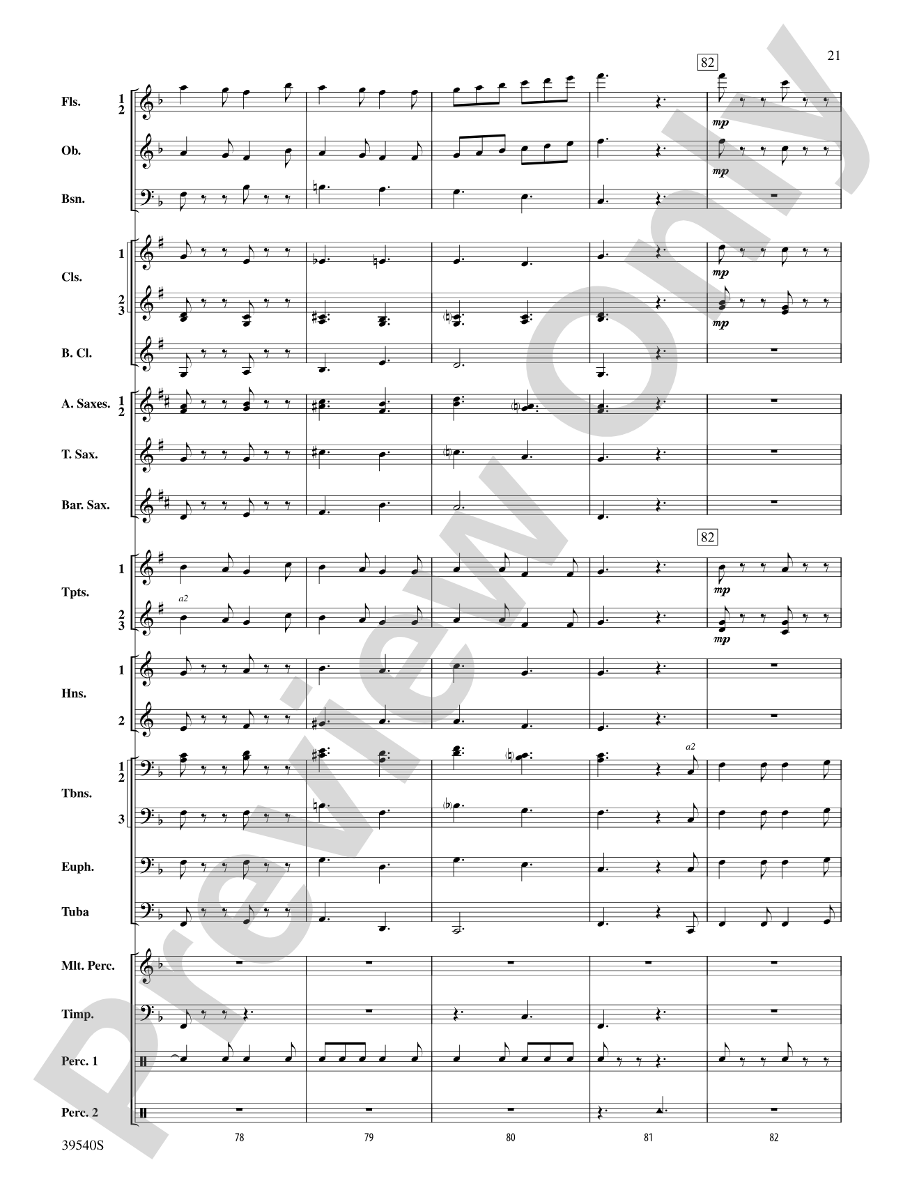 Carols from the British Isles: Concert Band Conductor Score & Parts