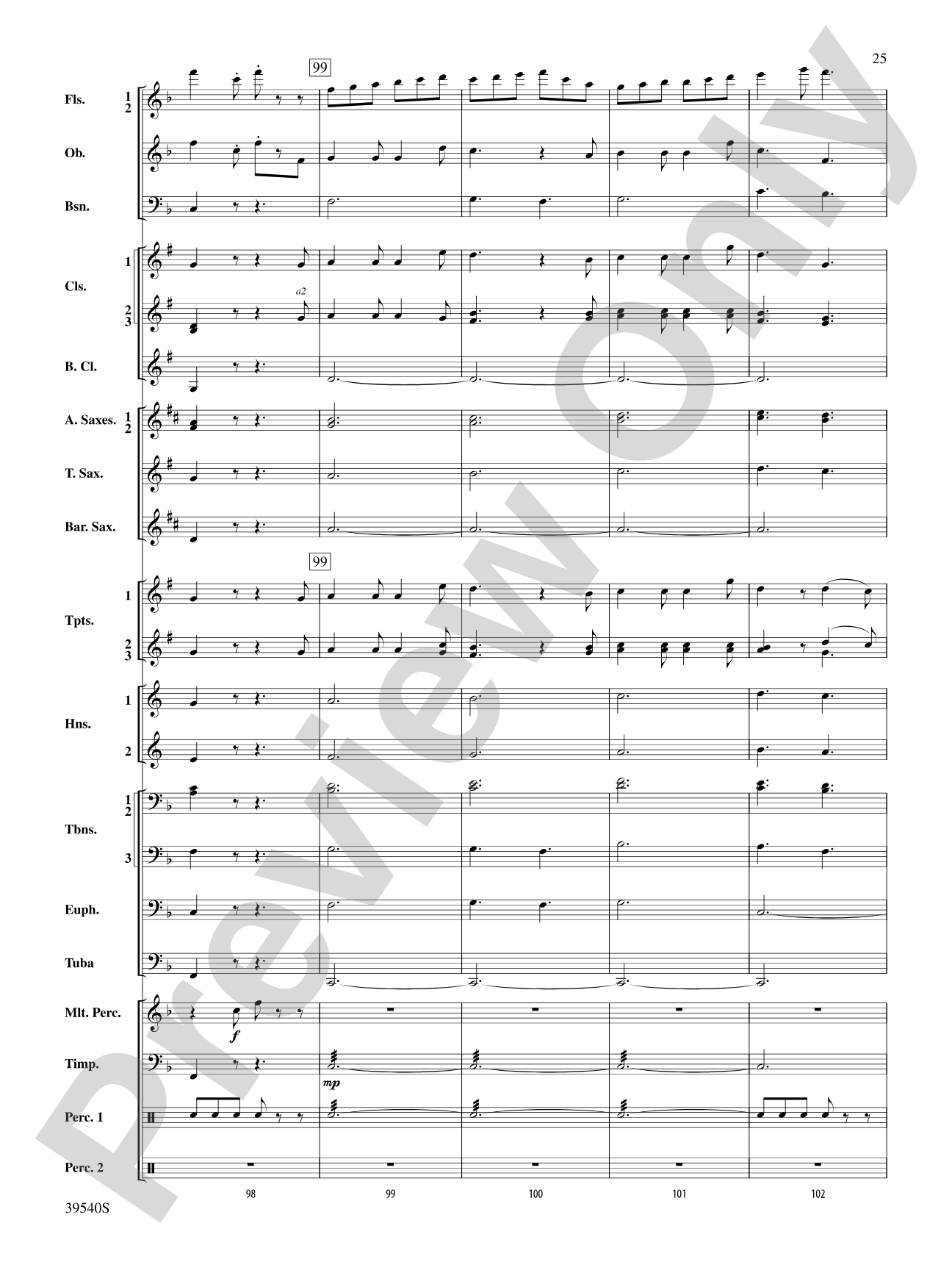 Carols from the British Isles: Concert Band Conductor Score & Parts