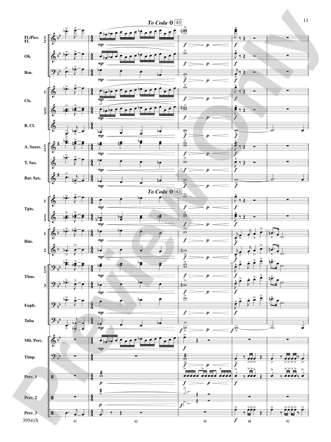 DeSalvo: Concert Band Conductor Score & Parts
