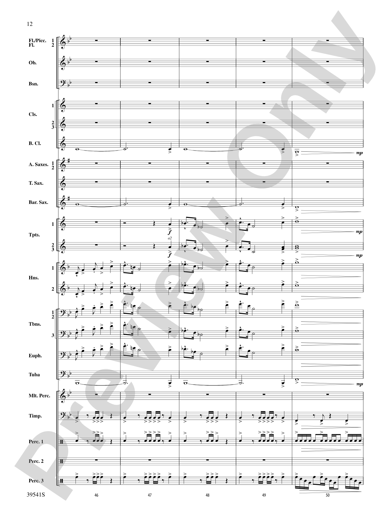 DeSalvo: Concert Band Conductor Score & Parts