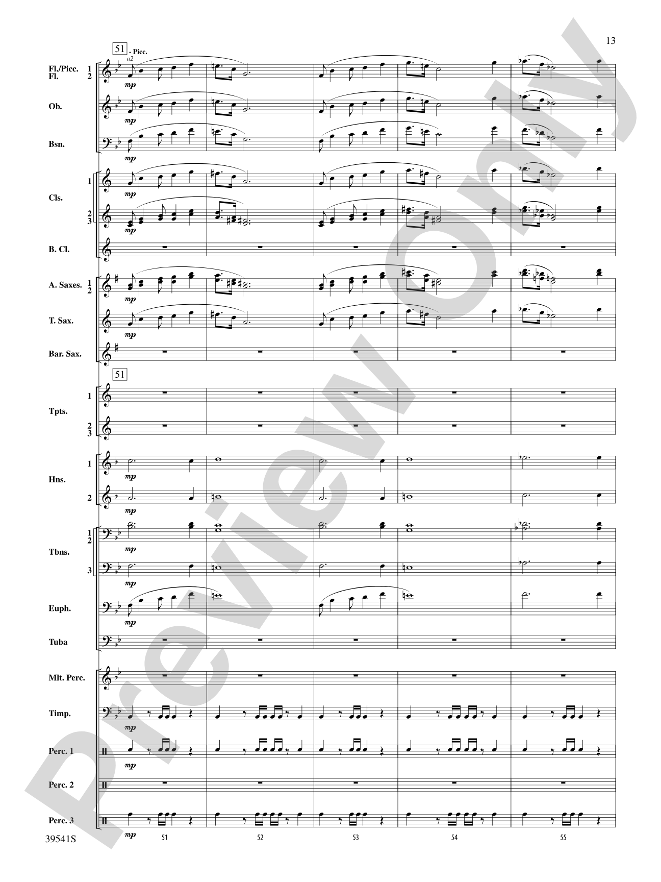 DeSalvo: Concert Band Conductor Score & Parts