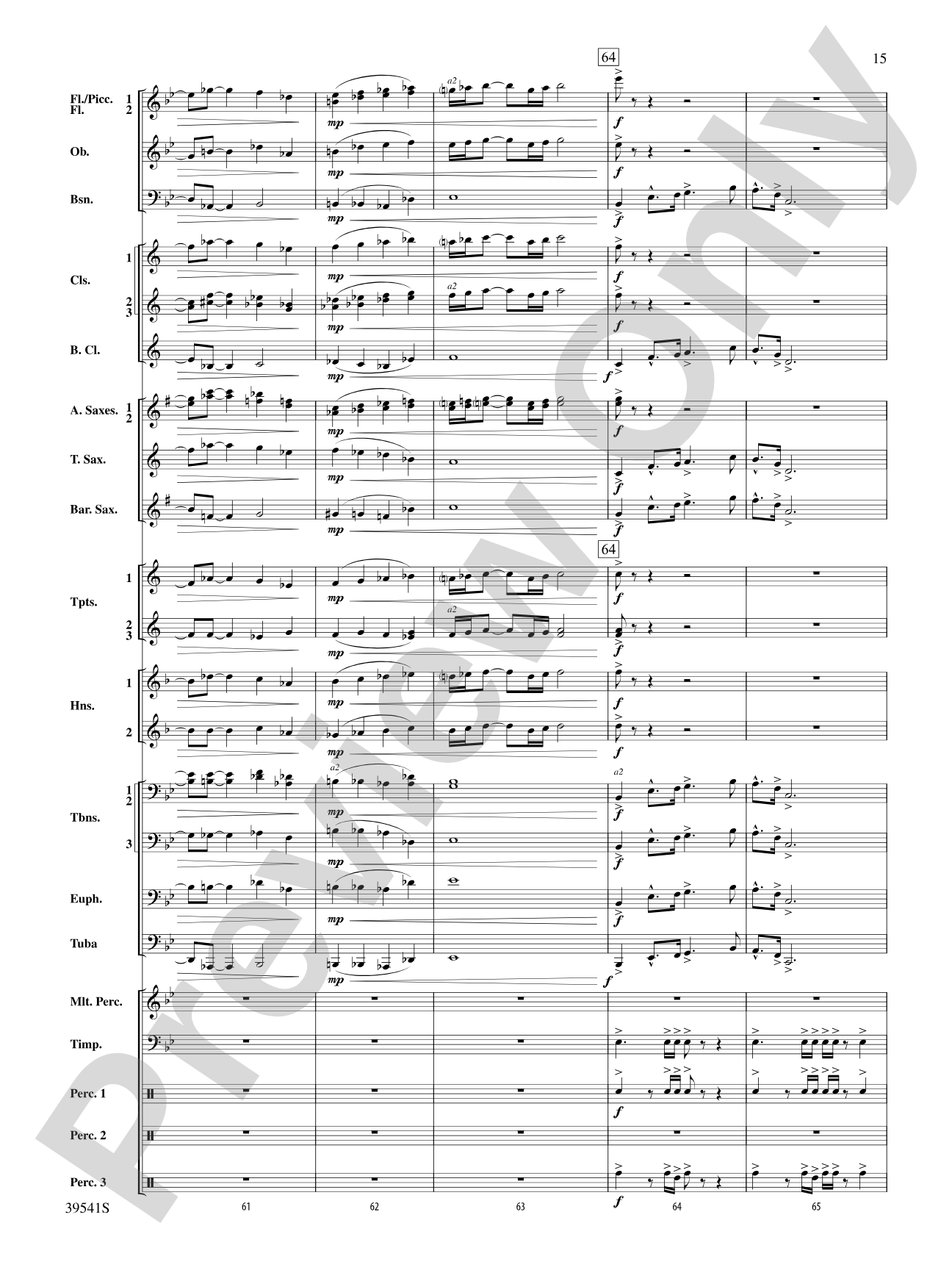 DeSalvo: Concert Band Conductor Score & Parts