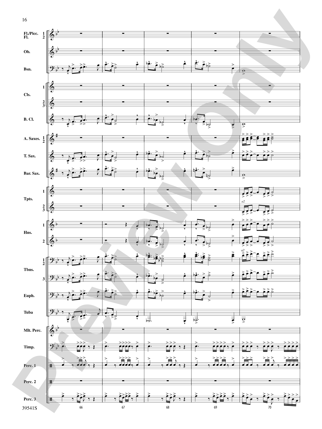 DeSalvo: Concert Band Conductor Score & Parts