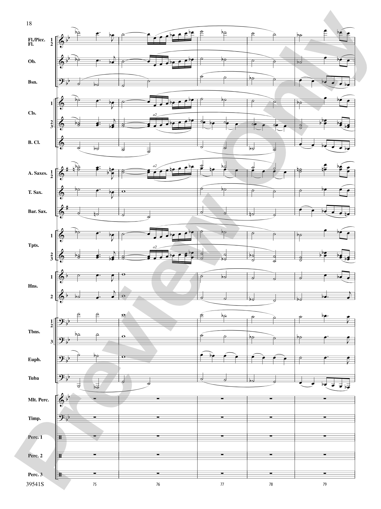 DeSalvo: Concert Band Conductor Score & Parts