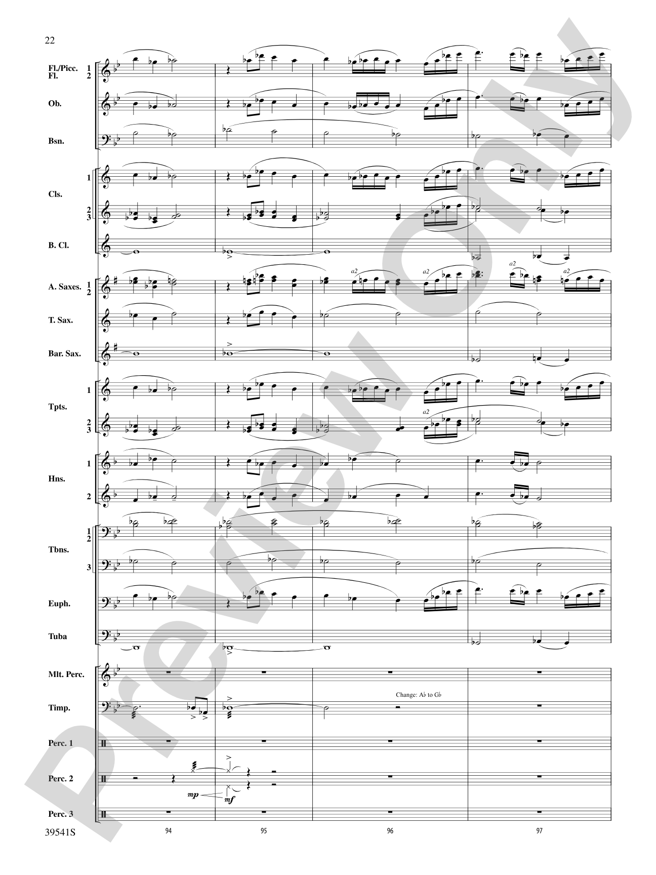 DeSalvo: Concert Band Conductor Score & Parts