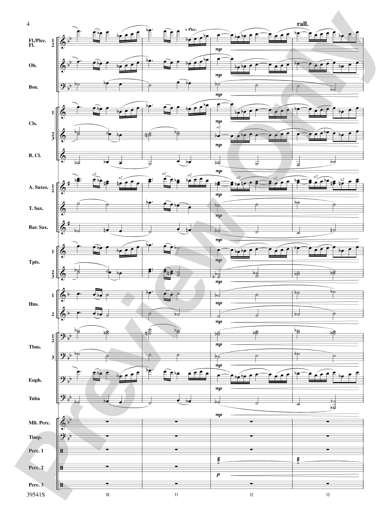 DeSalvo: Concert Band Conductor Score & Parts