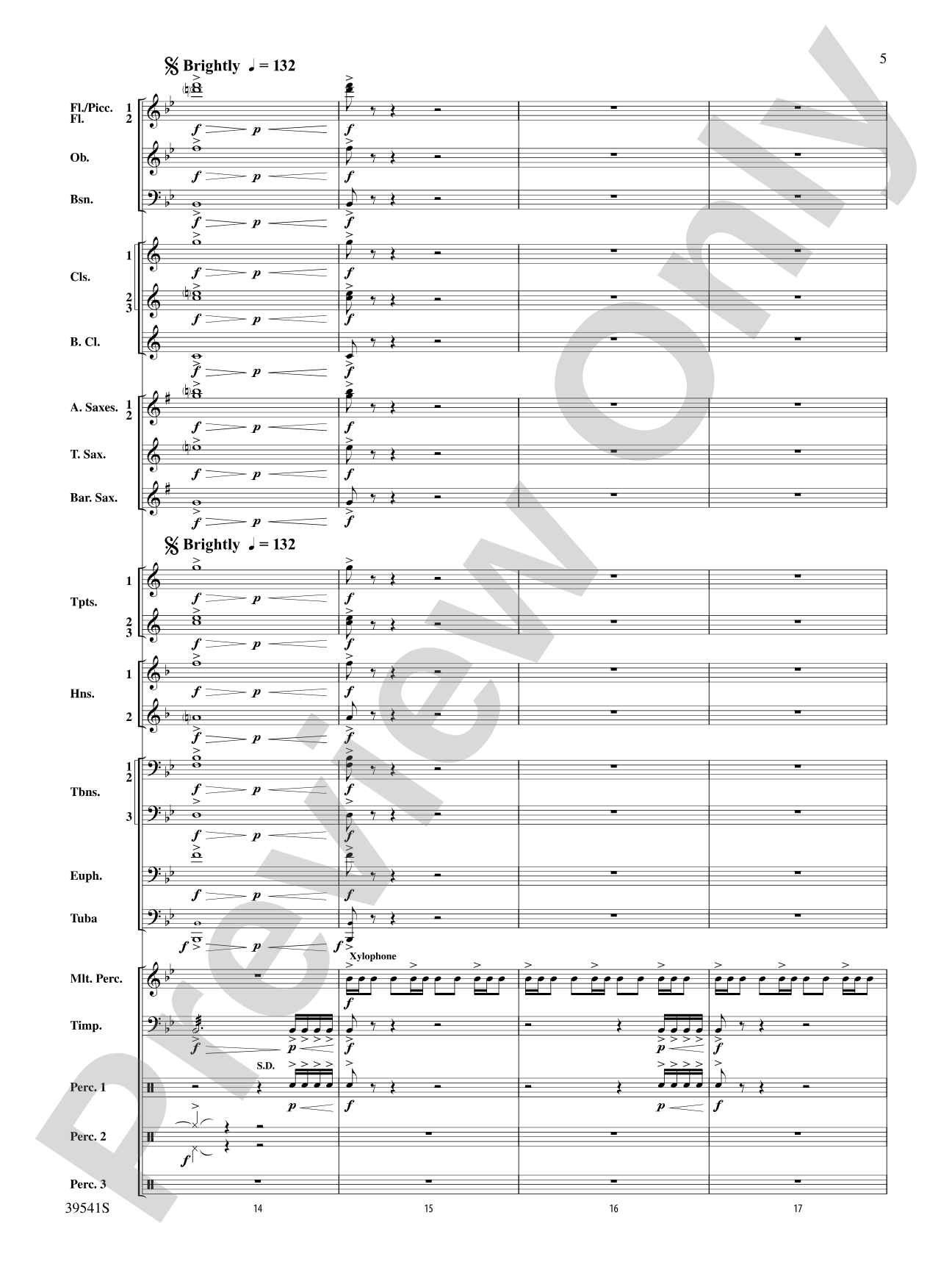 DeSalvo: Concert Band Conductor Score & Parts