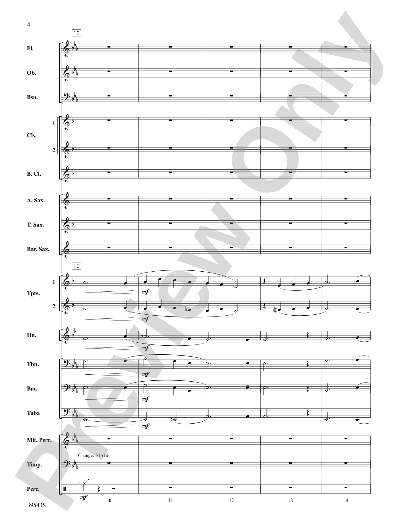 Londonderry Air: Score