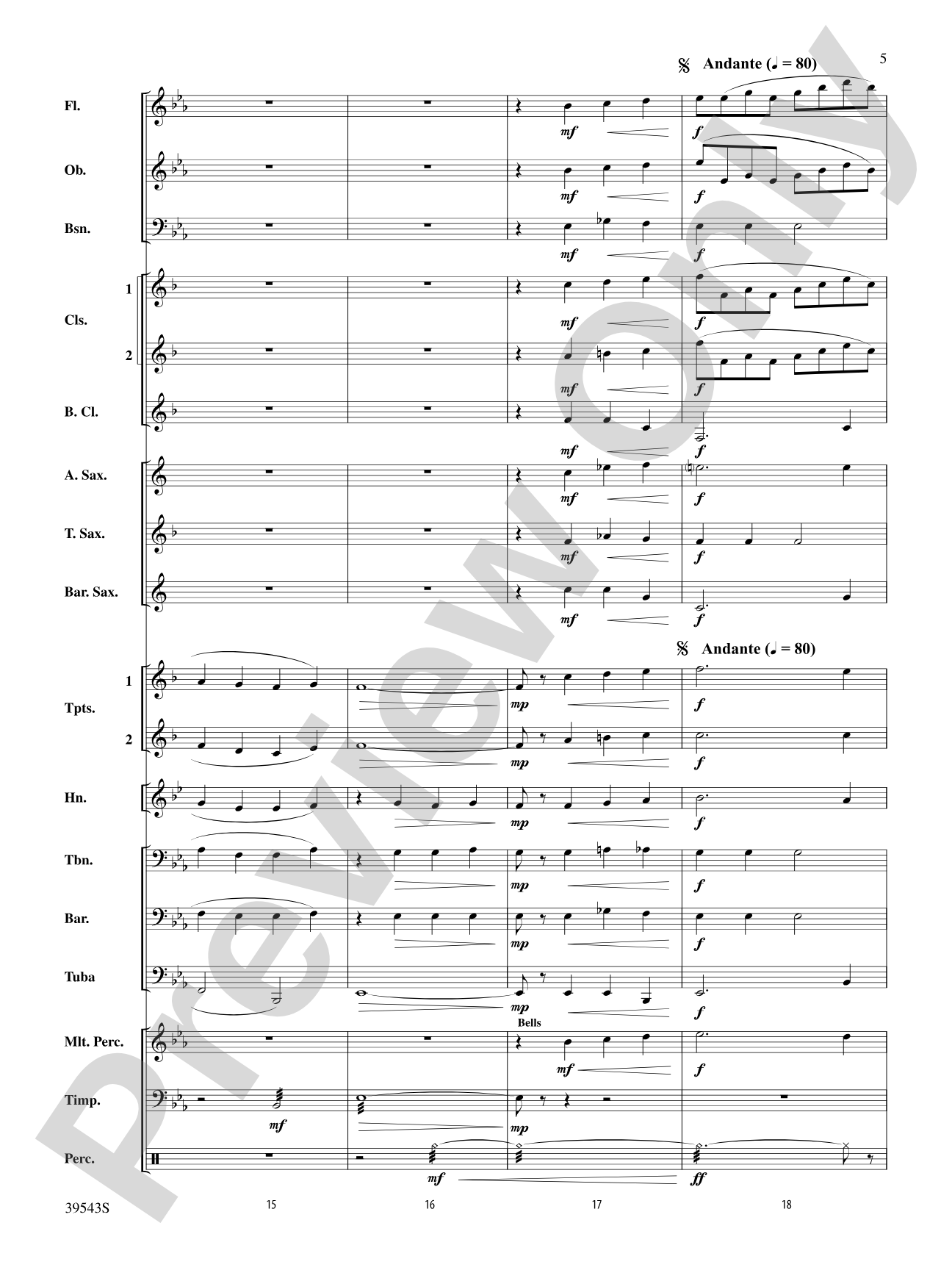 Londonderry Air: Score