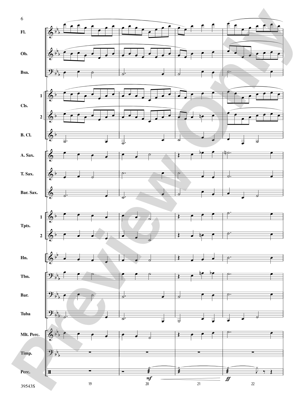 Londonderry Air: Score