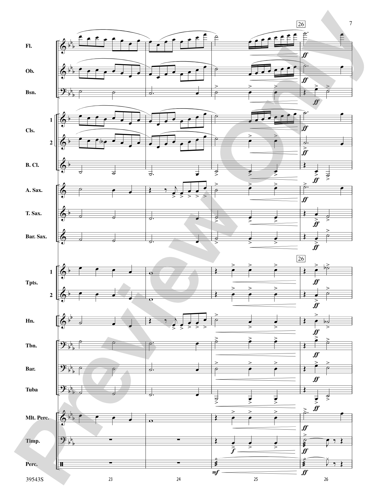 Londonderry Air: Score