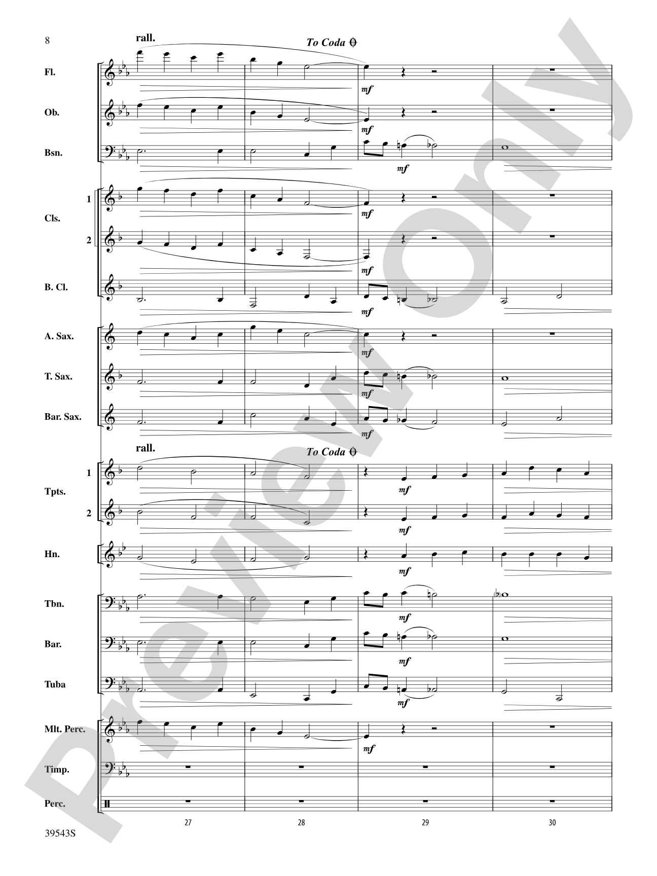 Londonderry Air: Score