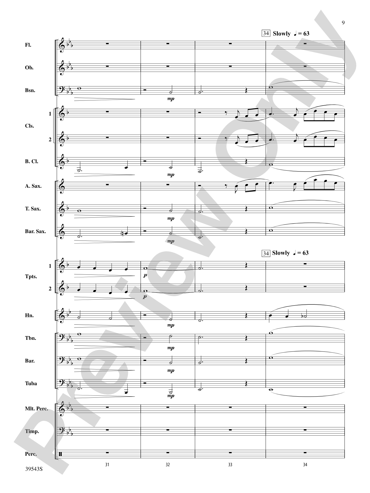 Londonderry Air: Score