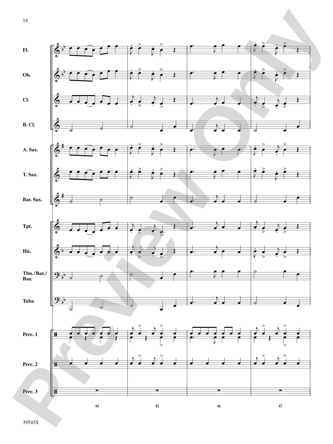 Li'l Liza Jane: Concert Band Conductor Score & Parts