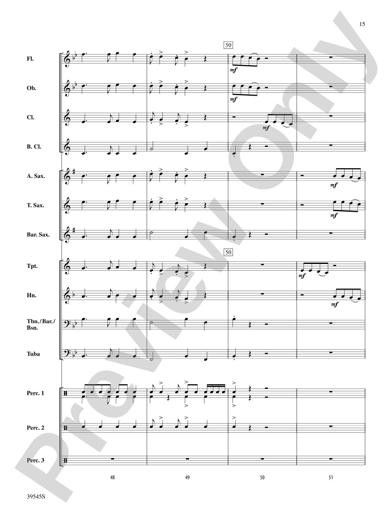 Li'l Liza Jane: Concert Band Conductor Score & Parts