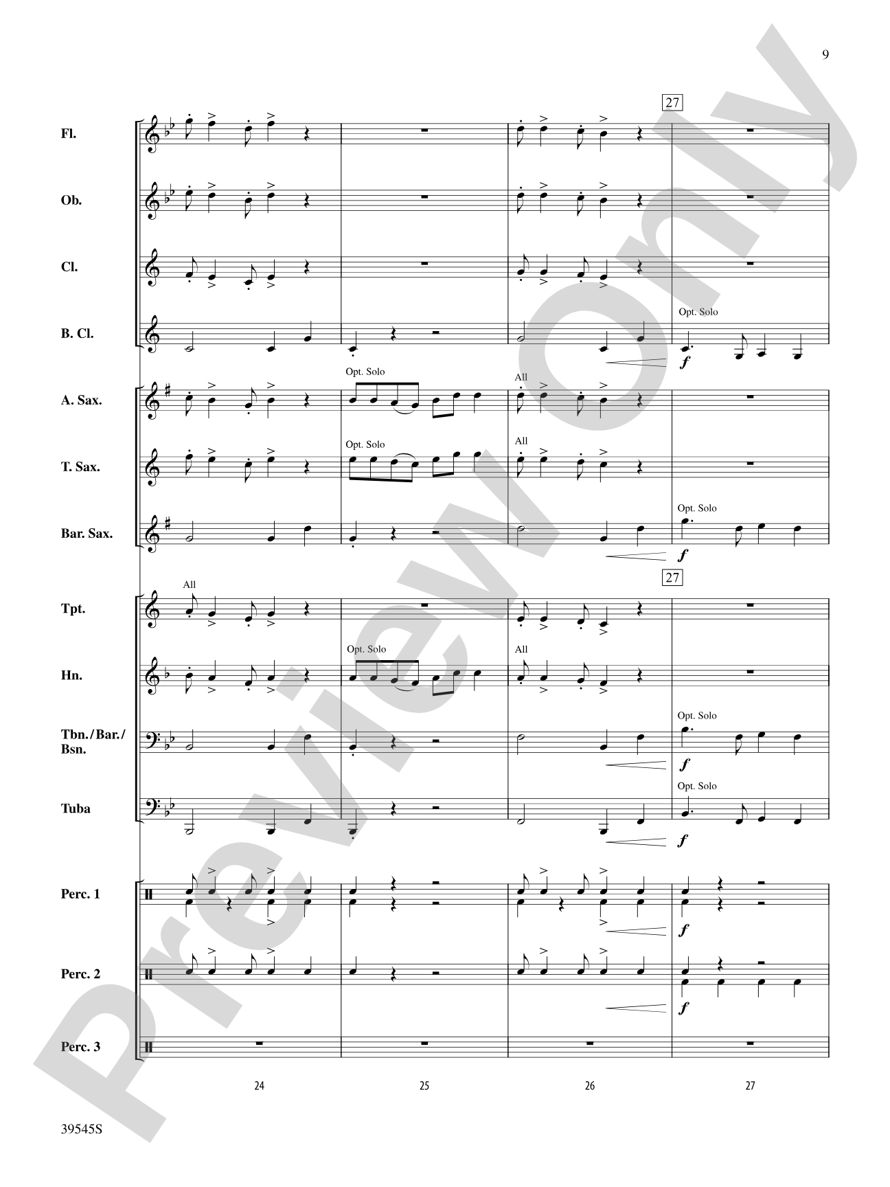 Li'l Liza Jane: Concert Band Conductor Score & Parts