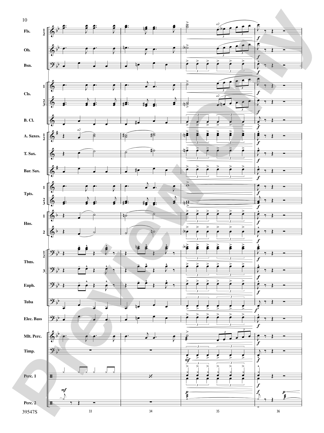 Mash-Up – Vol. 2: Concert Band Conductor Score & Parts
