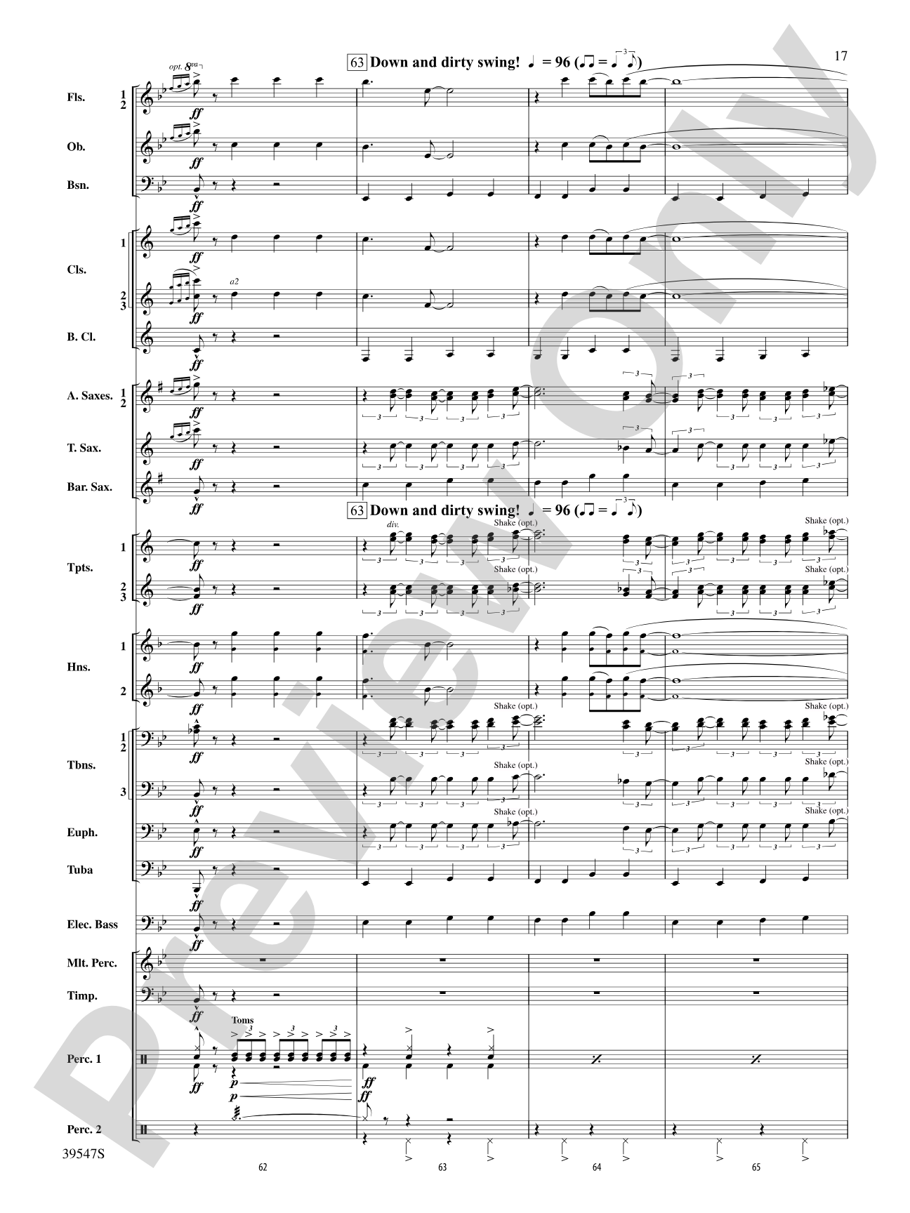 Mash-Up – Vol. 2: Concert Band Conductor Score & Parts