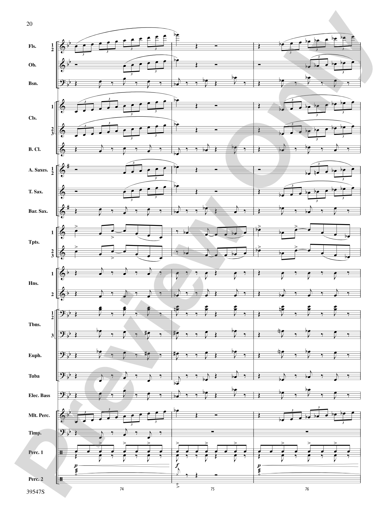 Mash-Up – Vol. 2: Concert Band Conductor Score & Parts