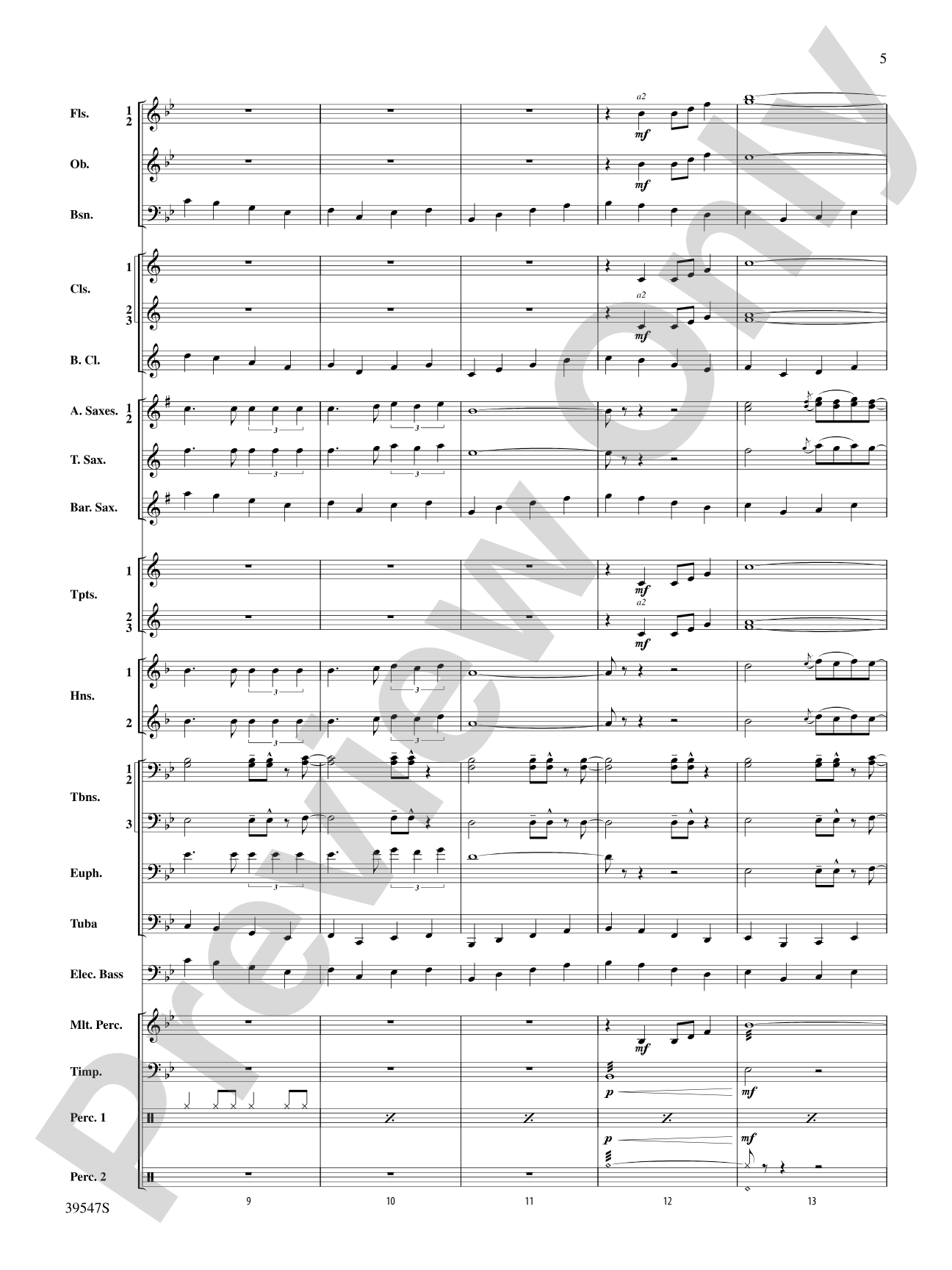 Mash-Up – Vol. 2: Concert Band Conductor Score & Parts