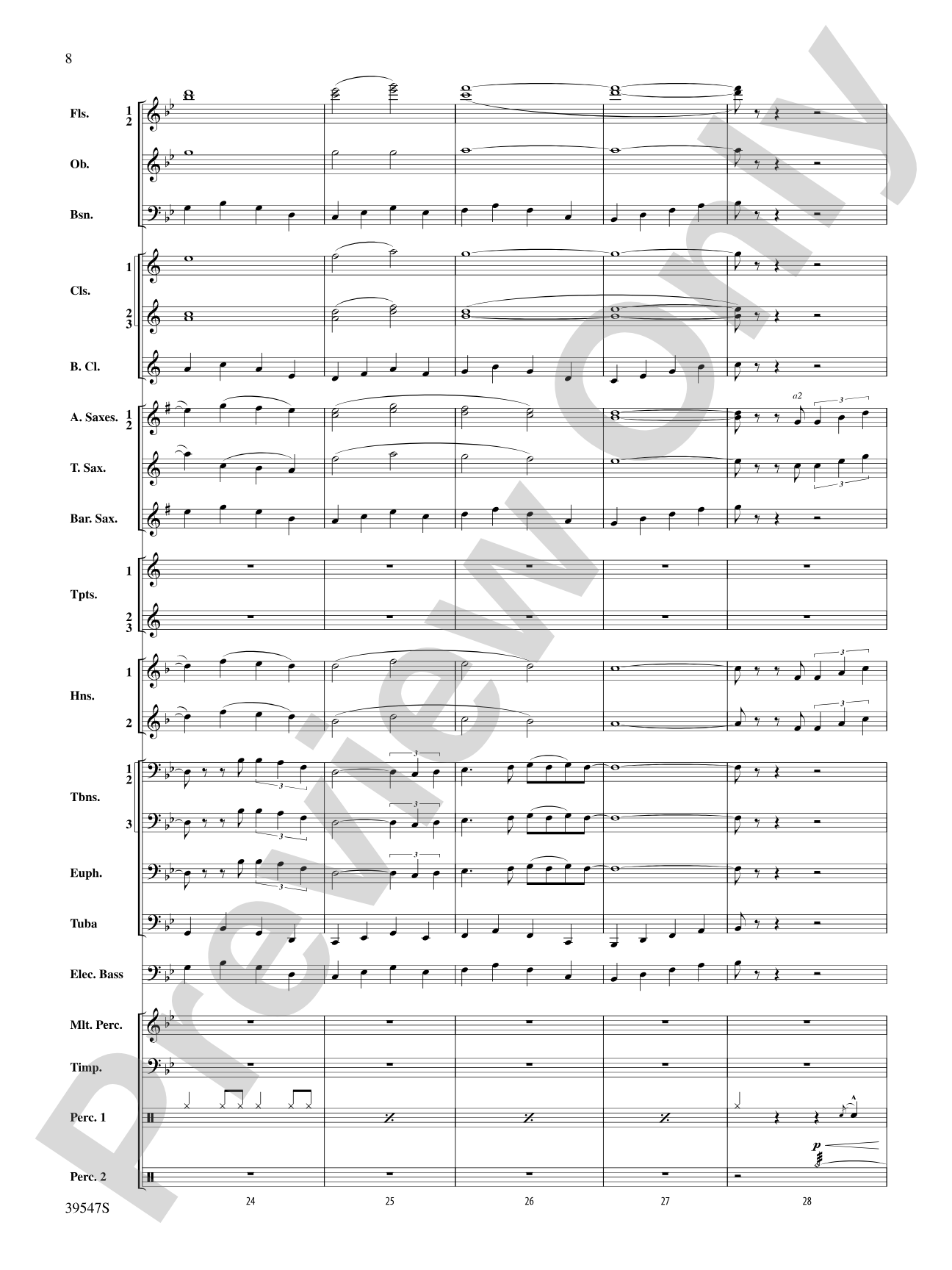 Mash-Up – Vol. 2: Concert Band Conductor Score & Parts