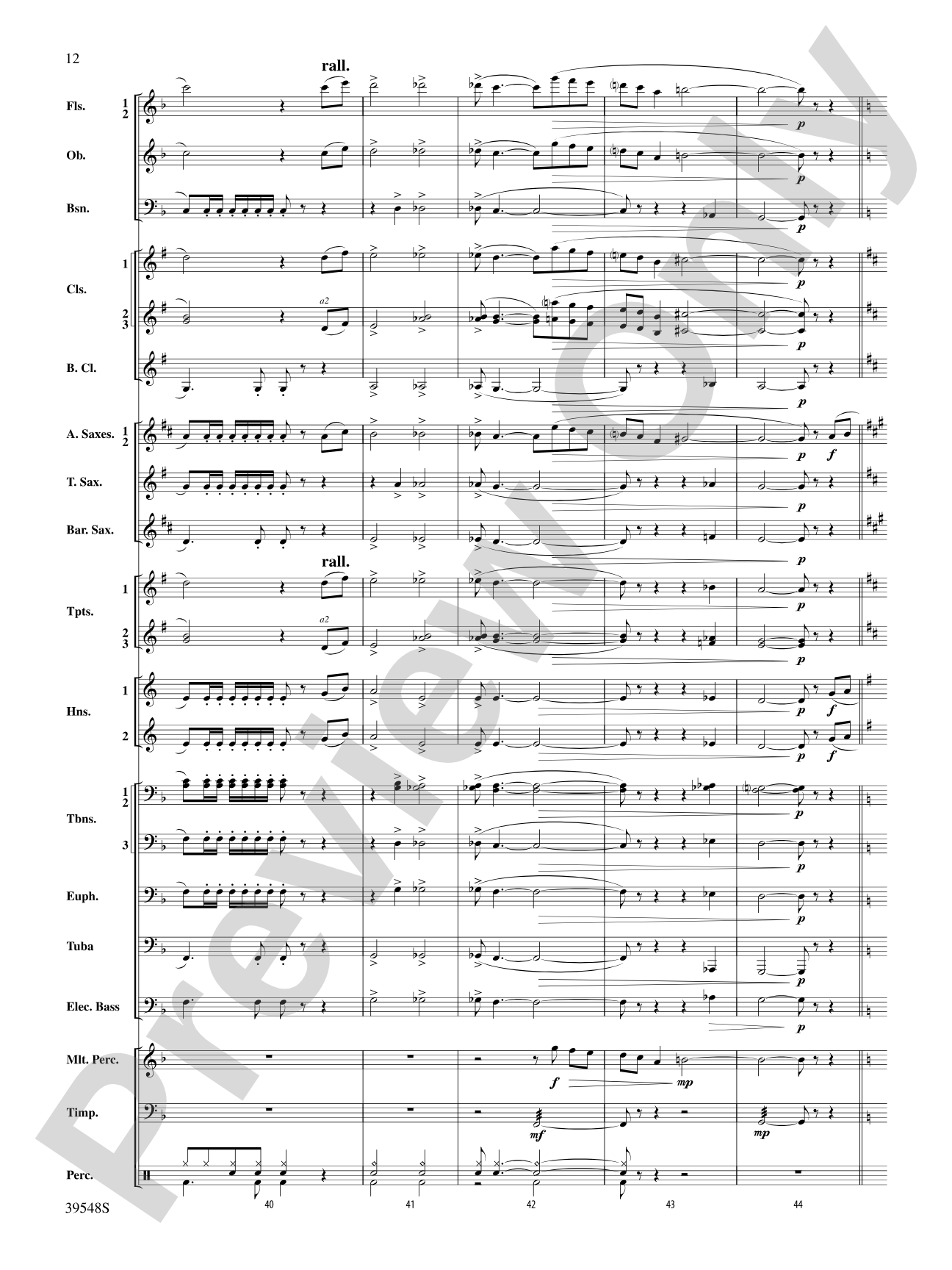 The Beatles Remembered: Concert Band Conductor Score & Parts