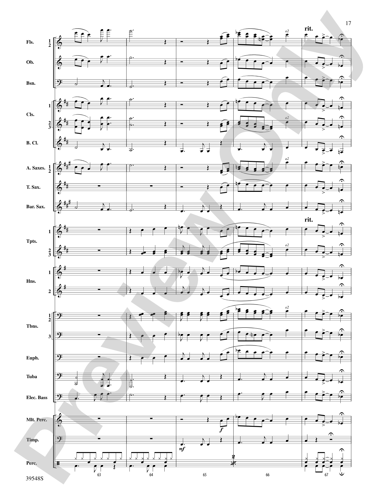 The Beatles Remembered: Concert Band Conductor Score & Parts
