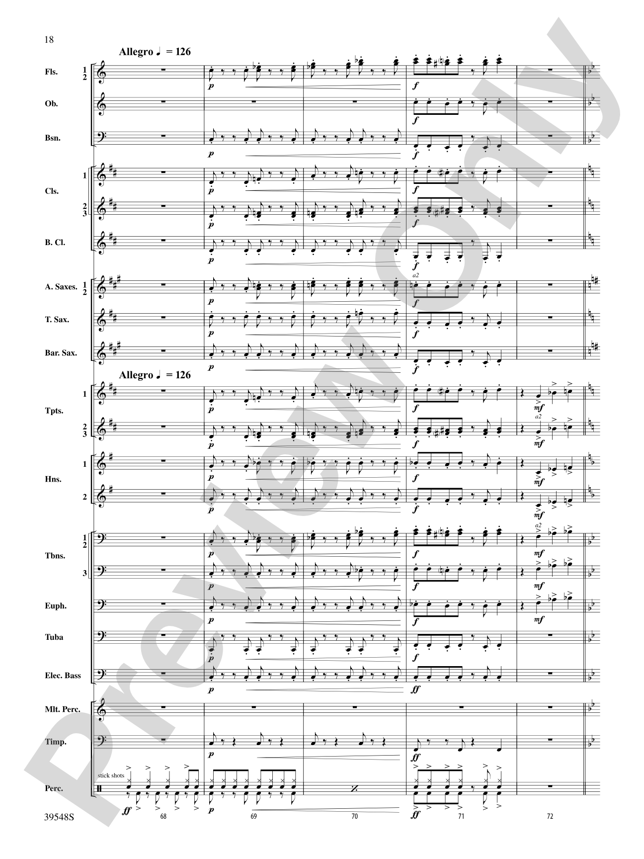 The Beatles Remembered: Concert Band Conductor Score & Parts