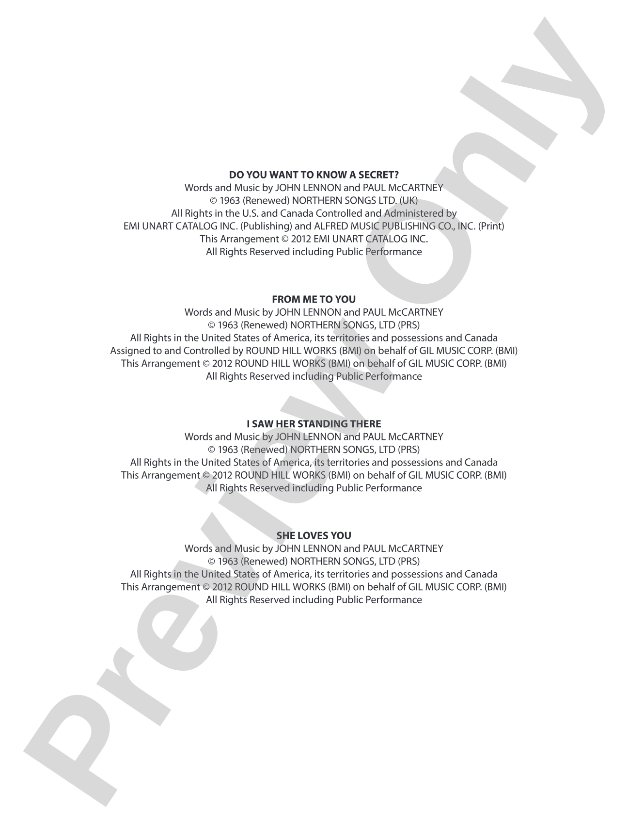 The Beatles Remembered: Concert Band Conductor Score & Parts