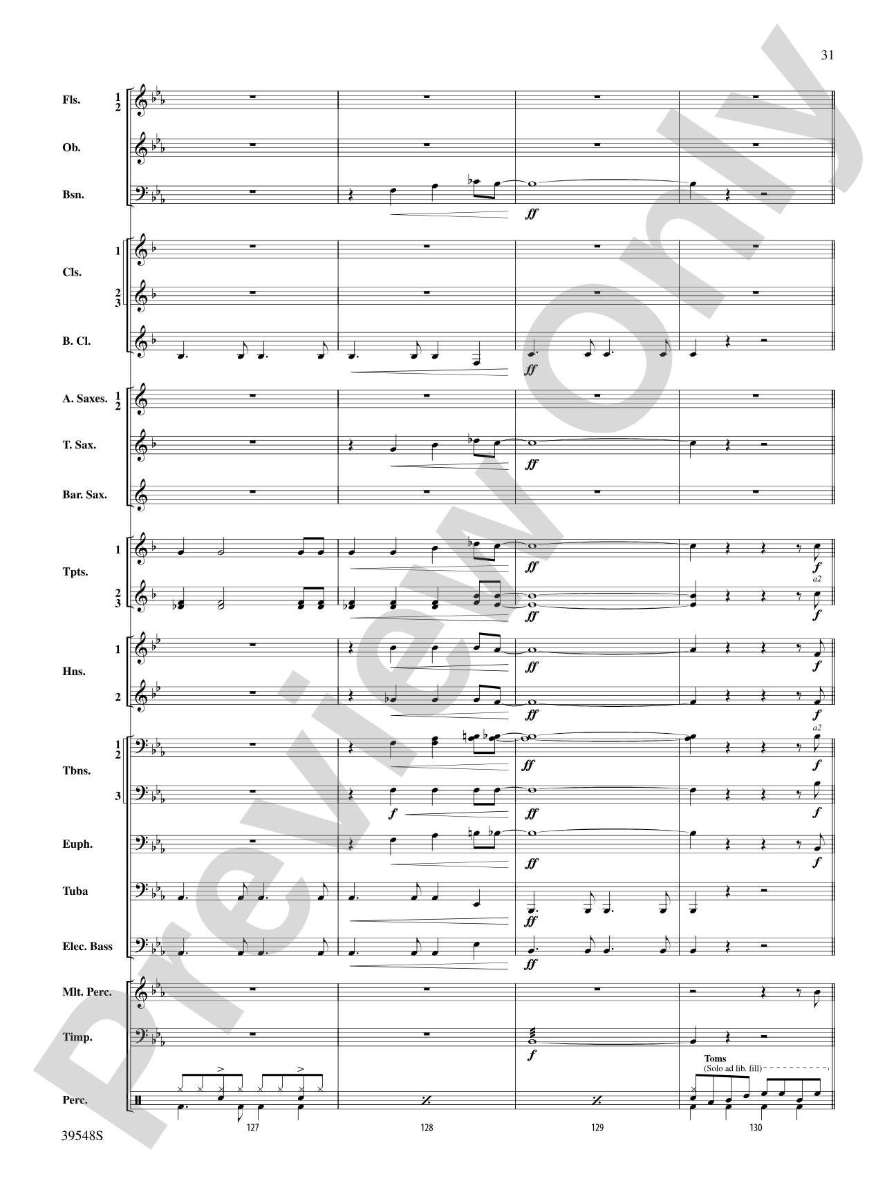 The Beatles Remembered: Concert Band Conductor Score & Parts