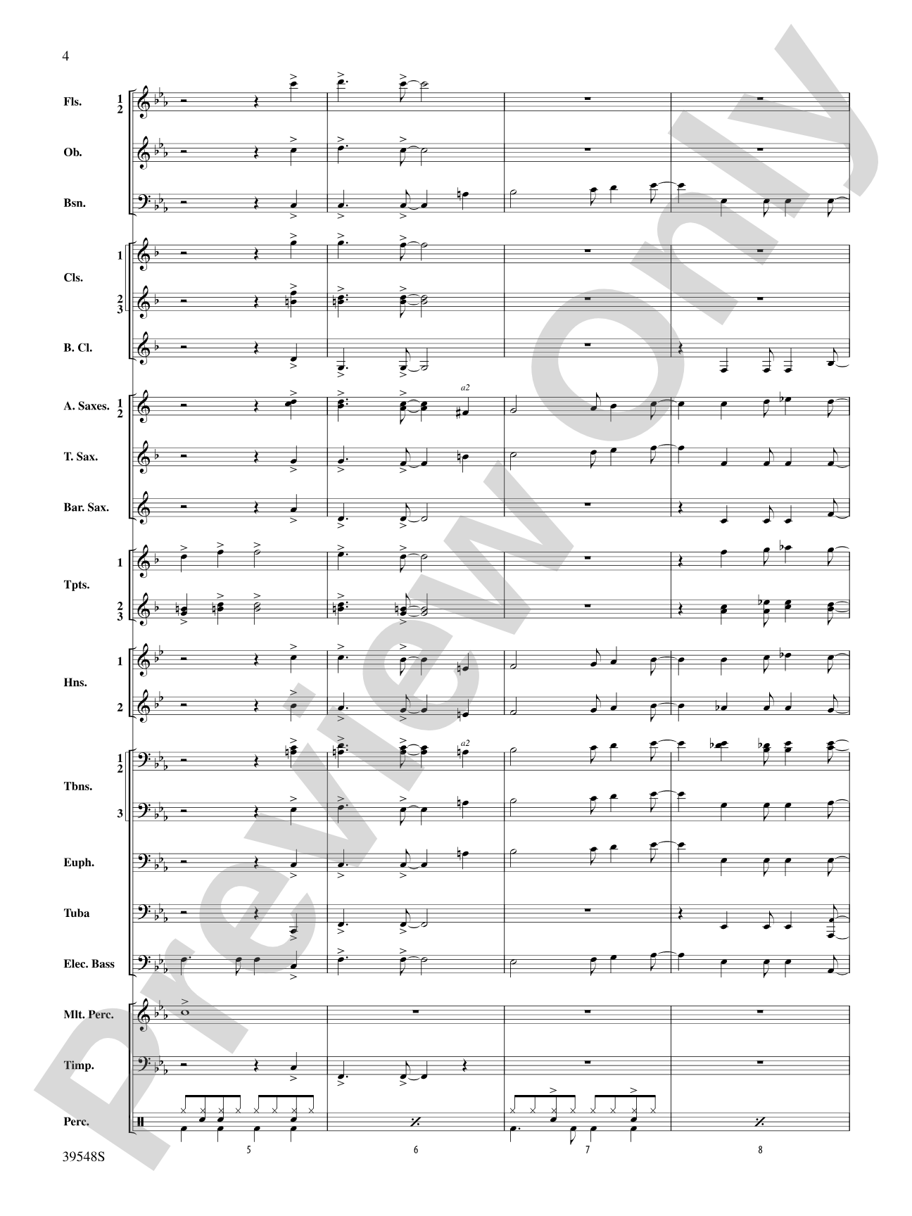 The Beatles Remembered: Concert Band Conductor Score & Parts