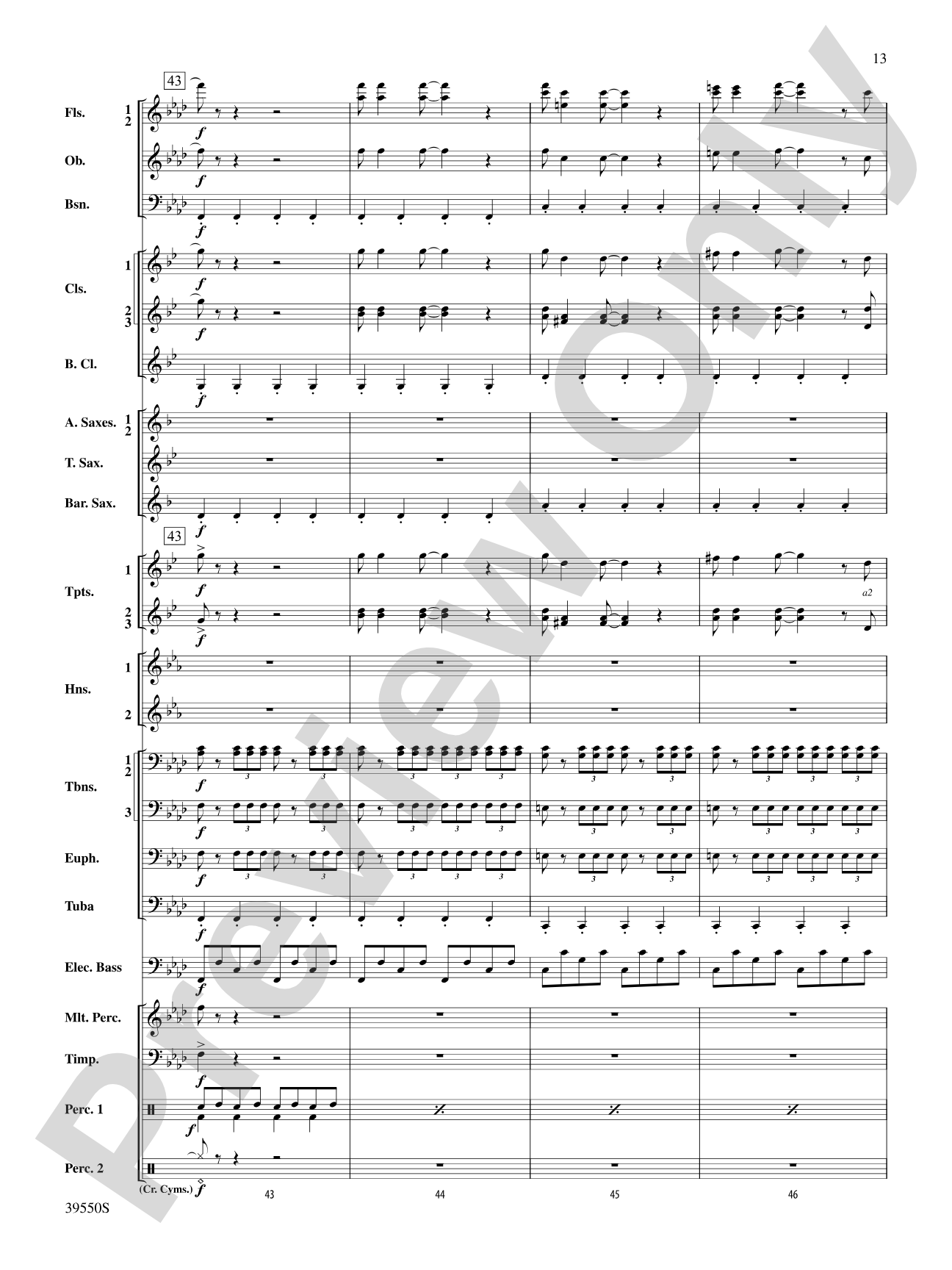 The Rolling Stones on Tour: Concert Band Conductor Score & Parts