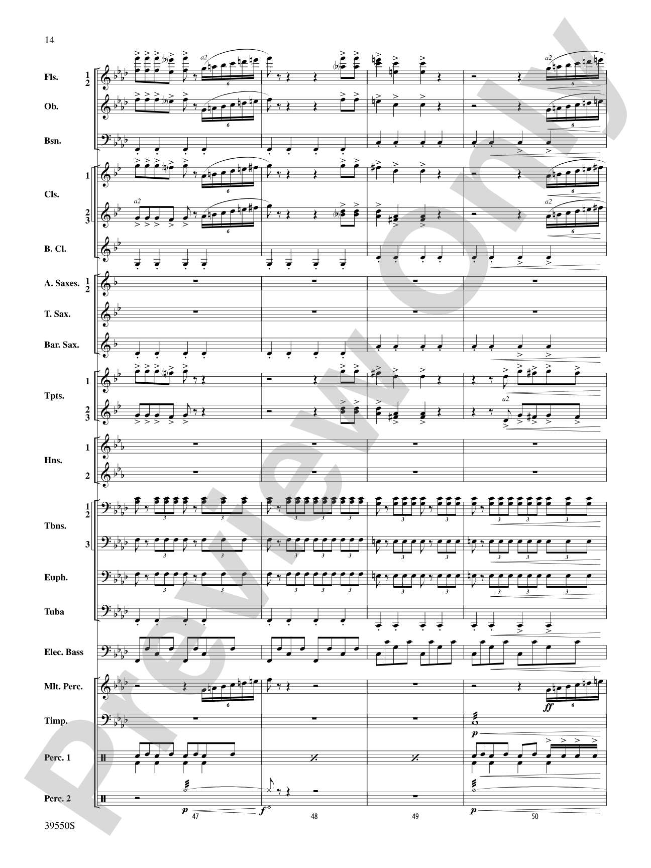 The Rolling Stones on Tour: Concert Band Conductor Score & Parts