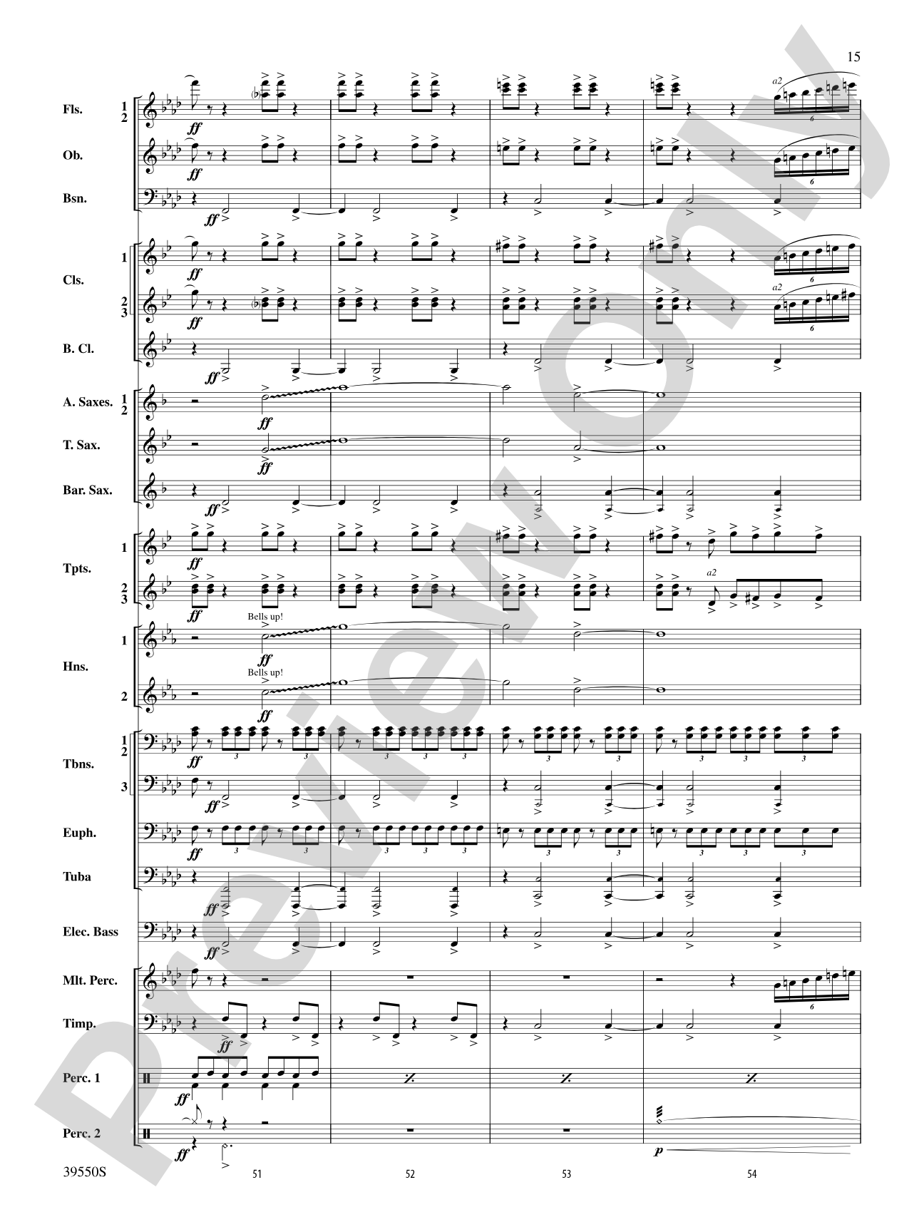 The Rolling Stones on Tour: Concert Band Conductor Score & Parts
