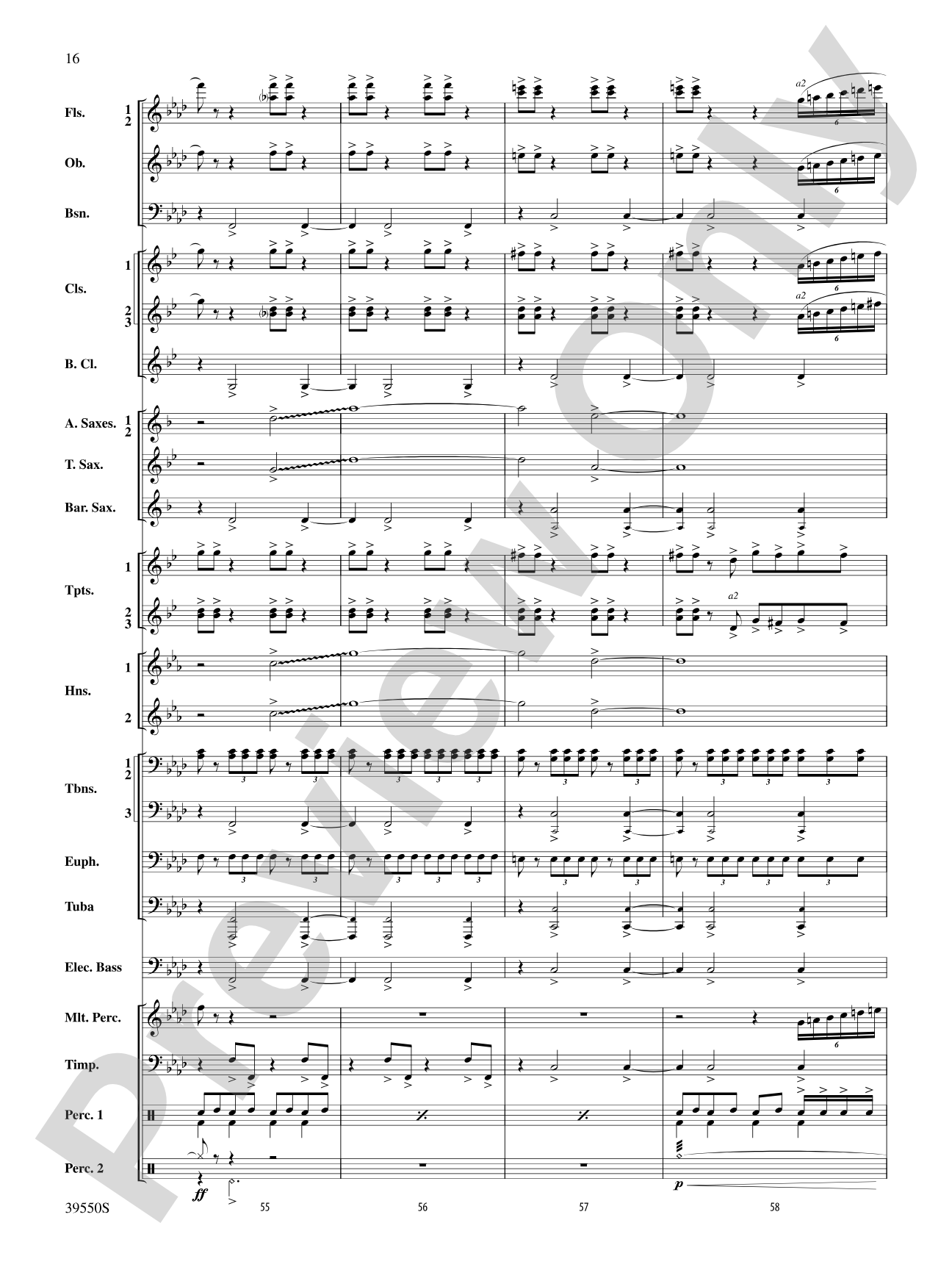The Rolling Stones on Tour: Concert Band Conductor Score & Parts