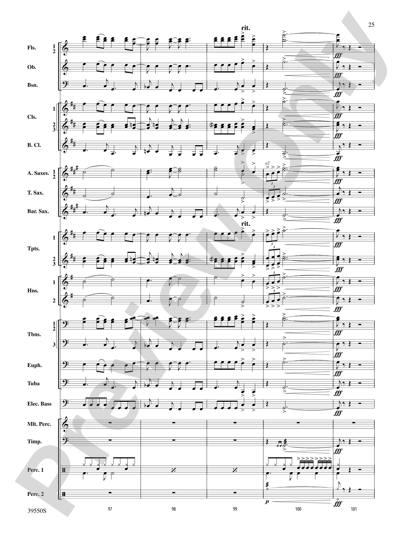 The Rolling Stones on Tour: Concert Band Conductor Score & Parts