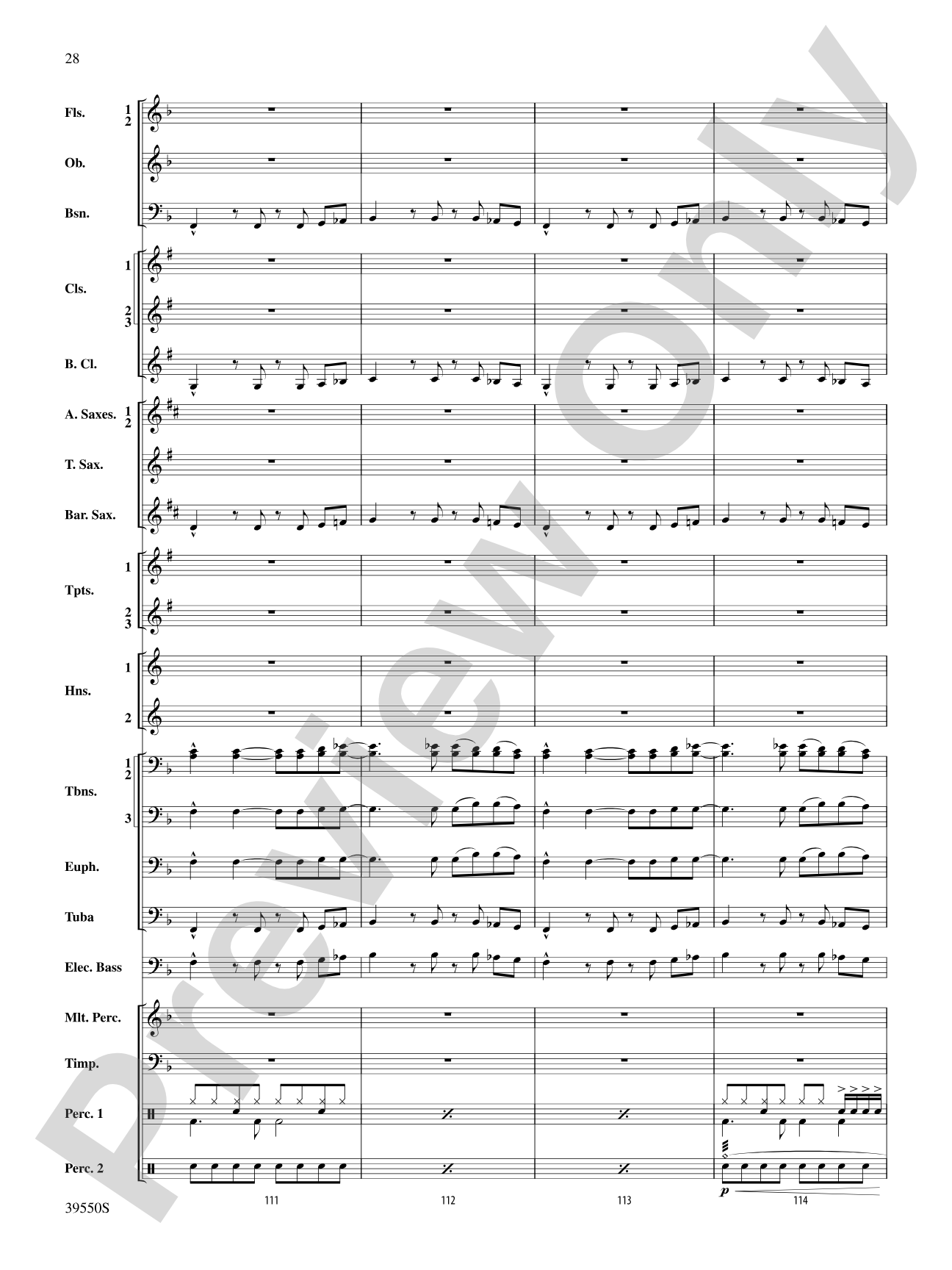 The Rolling Stones on Tour: Concert Band Conductor Score & Parts