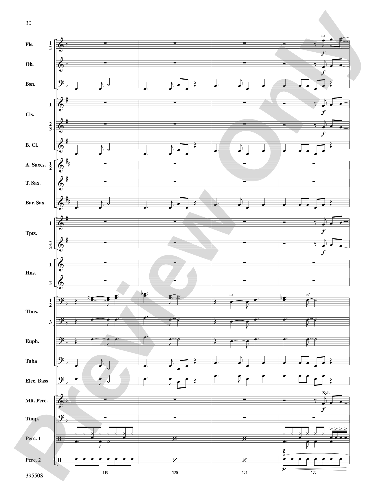 The Rolling Stones on Tour: Concert Band Conductor Score & Parts