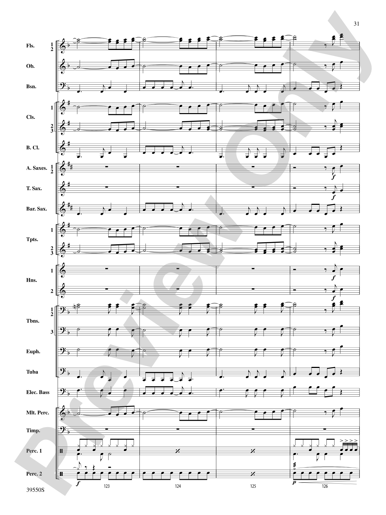 The Rolling Stones on Tour: Concert Band Conductor Score & Parts