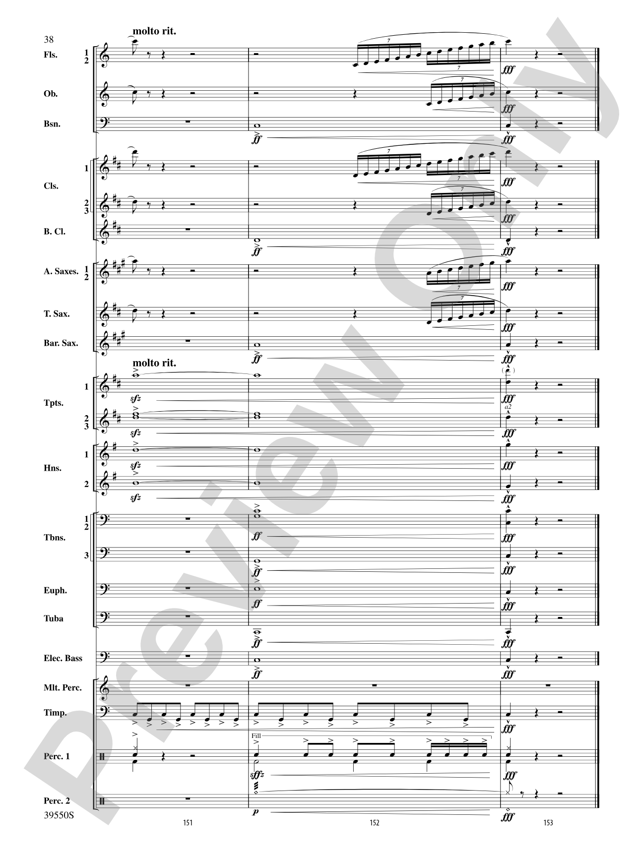 The Rolling Stones on Tour: Concert Band Conductor Score & Parts