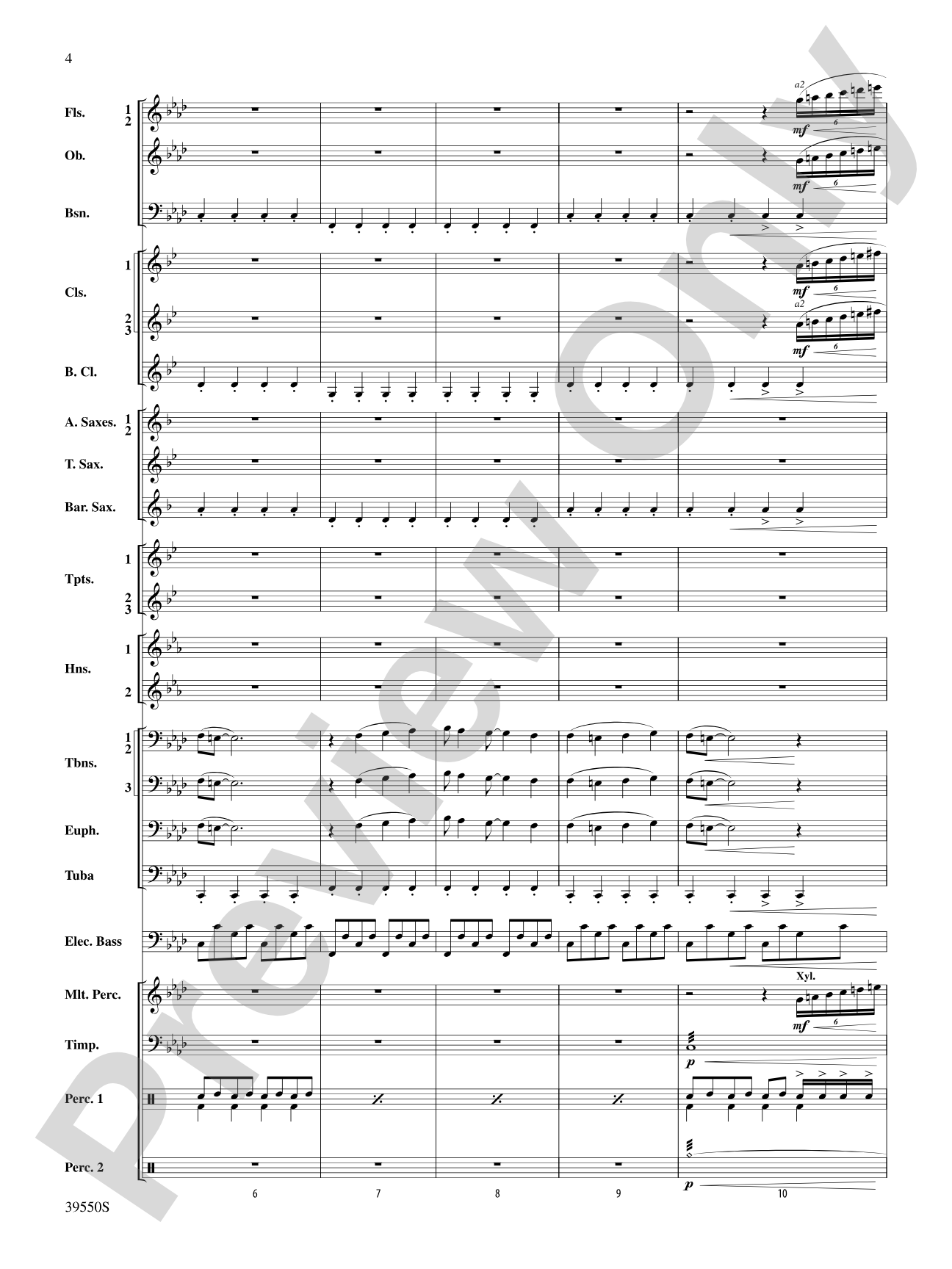 The Rolling Stones on Tour: Concert Band Conductor Score & Parts