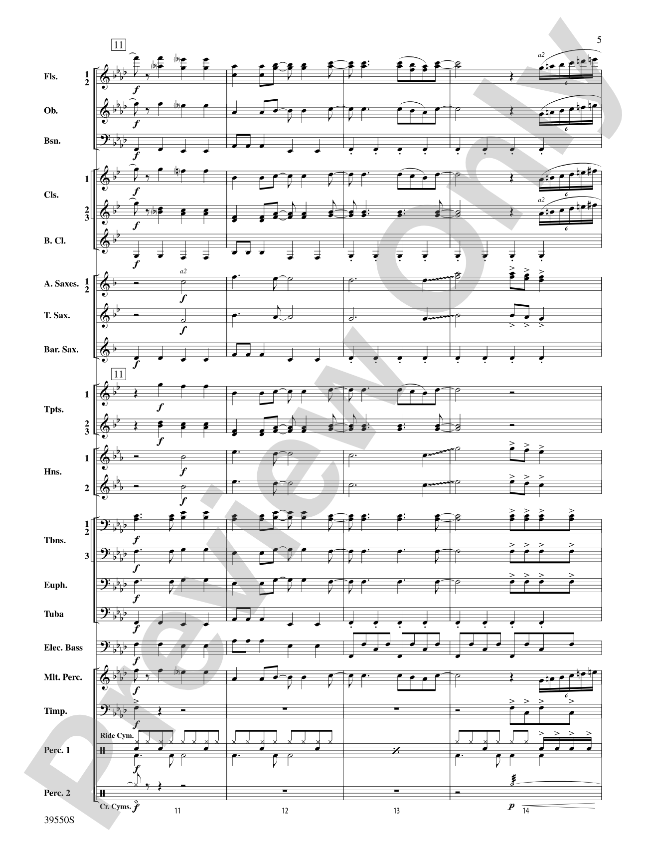 The Rolling Stones on Tour: Concert Band Conductor Score & Parts