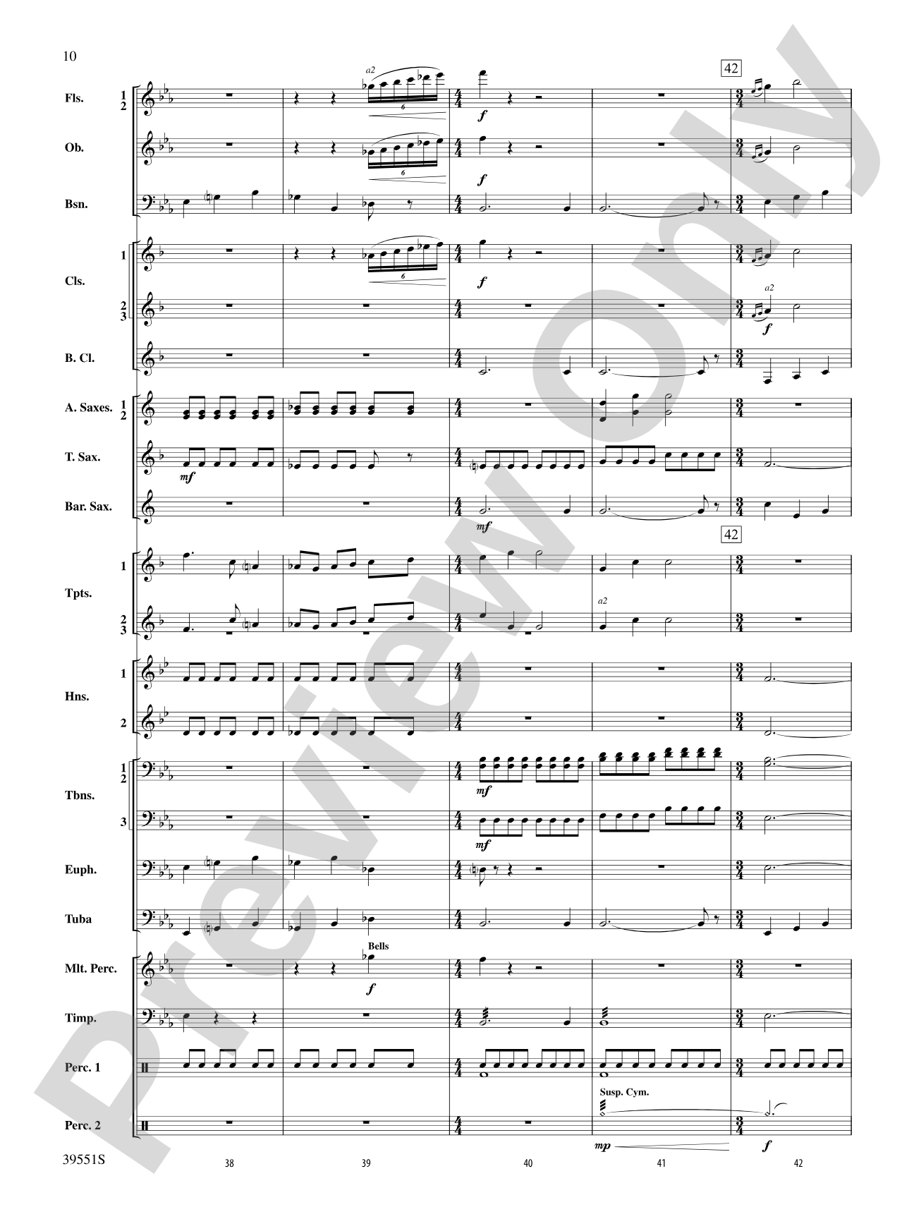 The Hobbit: An Unexpected Journey, Suite from: Concert Band Conductor Score & Parts