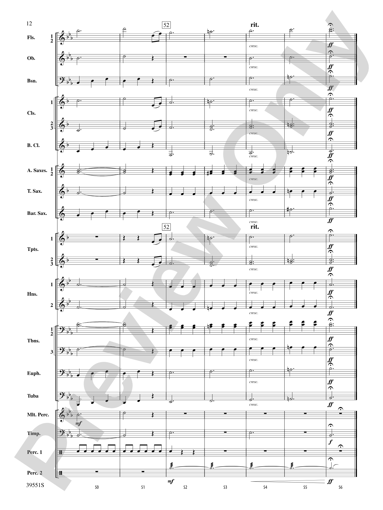 The Hobbit: An Unexpected Journey, Suite from: Concert Band Conductor Score & Parts
