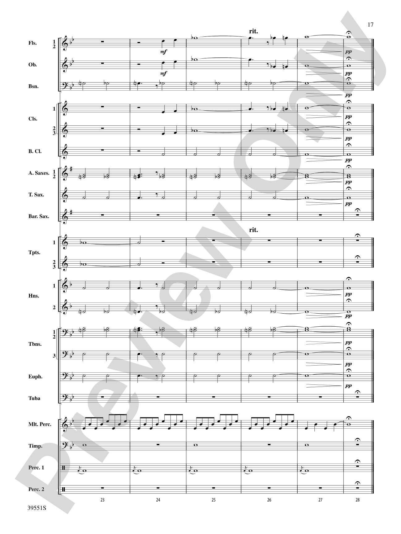 The Hobbit: An Unexpected Journey, Suite from: Concert Band Conductor Score & Parts