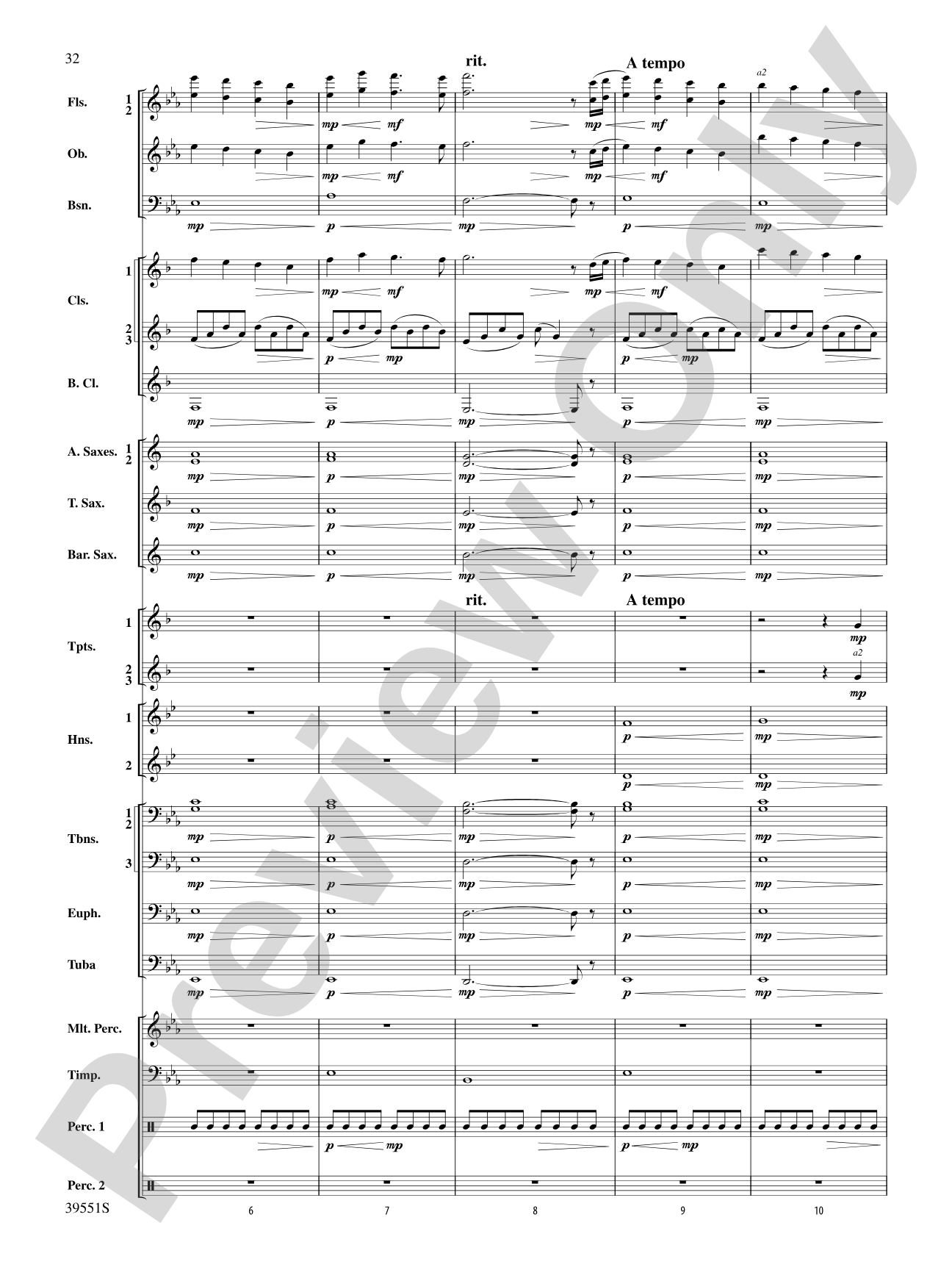 The Hobbit: An Unexpected Journey, Suite from: Concert Band Conductor Score & Parts