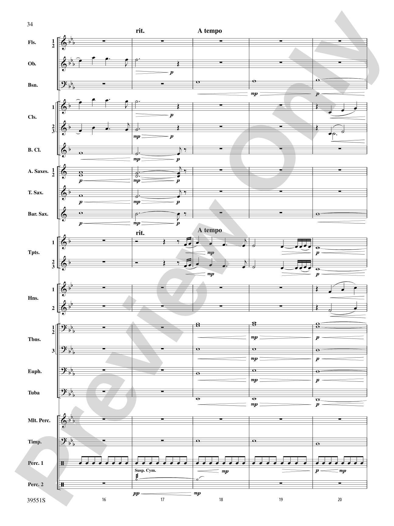 The Hobbit: An Unexpected Journey, Suite from: Concert Band Conductor Score & Parts