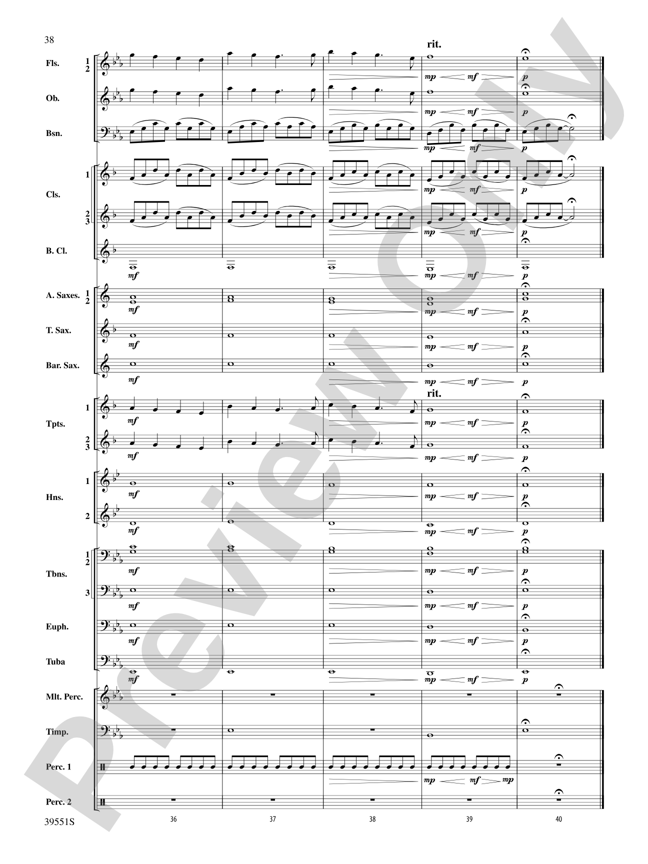 The Hobbit: An Unexpected Journey, Suite from: Concert Band Conductor Score & Parts